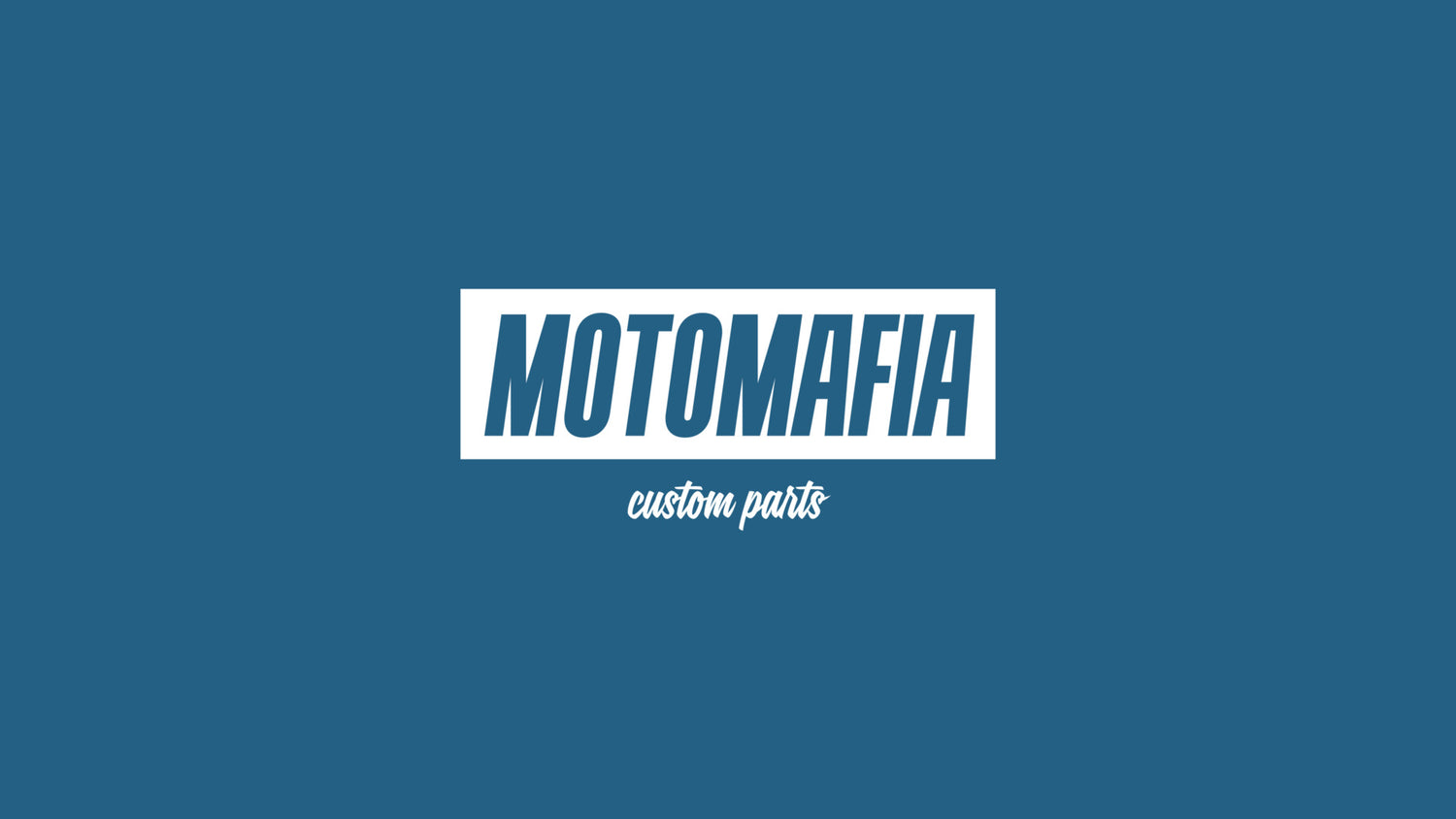 Banner MotoMafia Logo Firma Footer